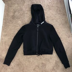 Gymshark Cropped Textured Hoodie